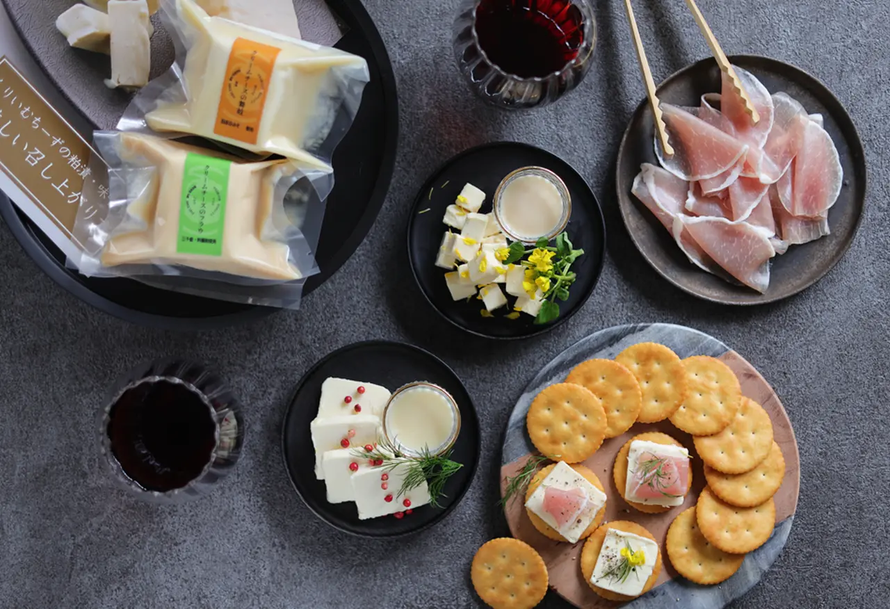 くりいむちーずの粕漬・味噌漬 ハーフの詰合せの画像