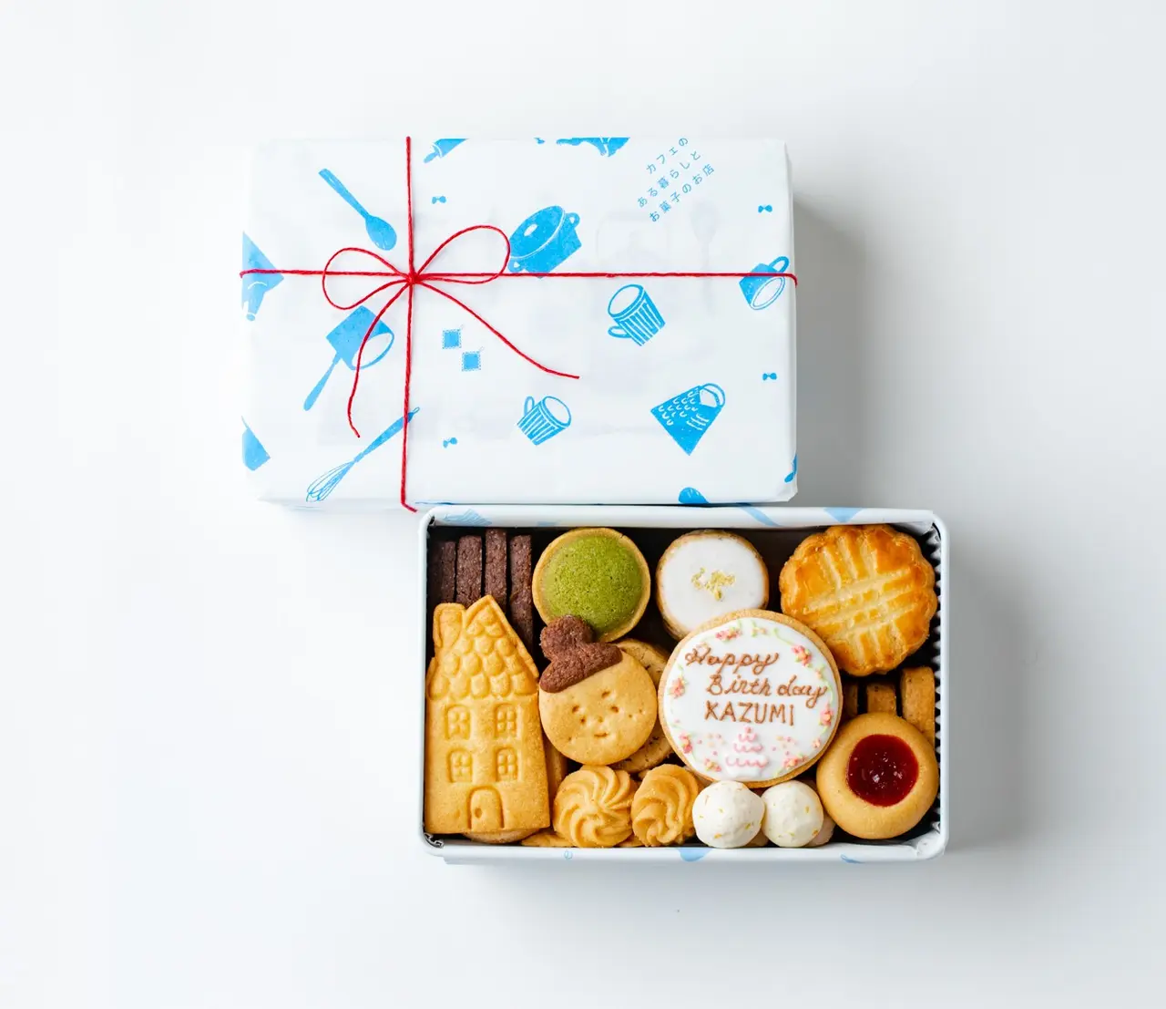 オーダーメイドクッキー缶の画像