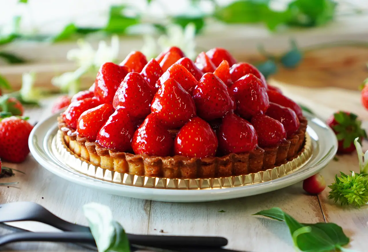 国産大豆タルト「長野県産夏秋いちご」の画像