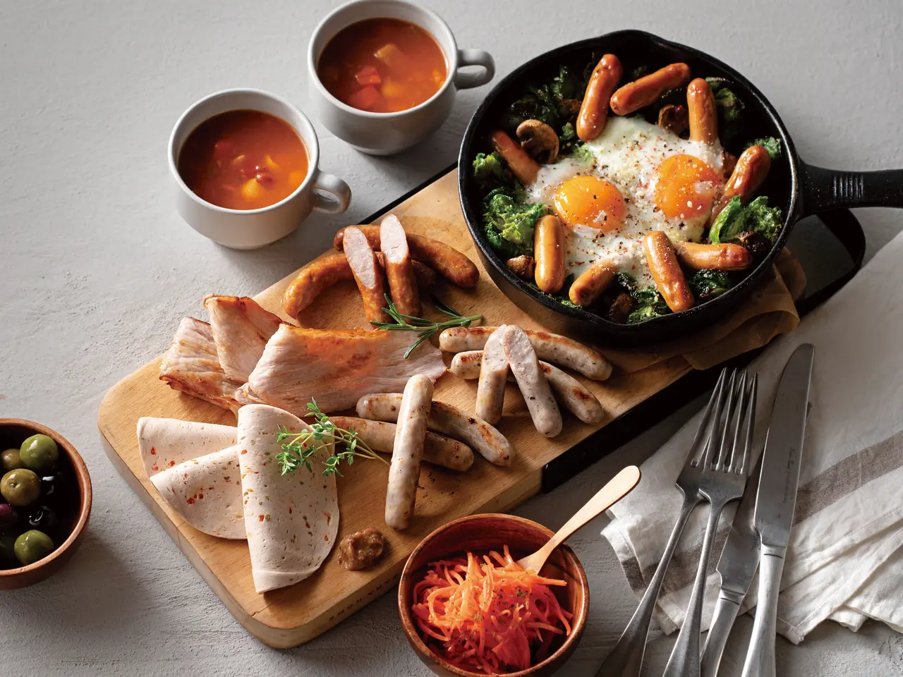 《無添加》ハム・ソーセージセットA　6種詰合わせの画像