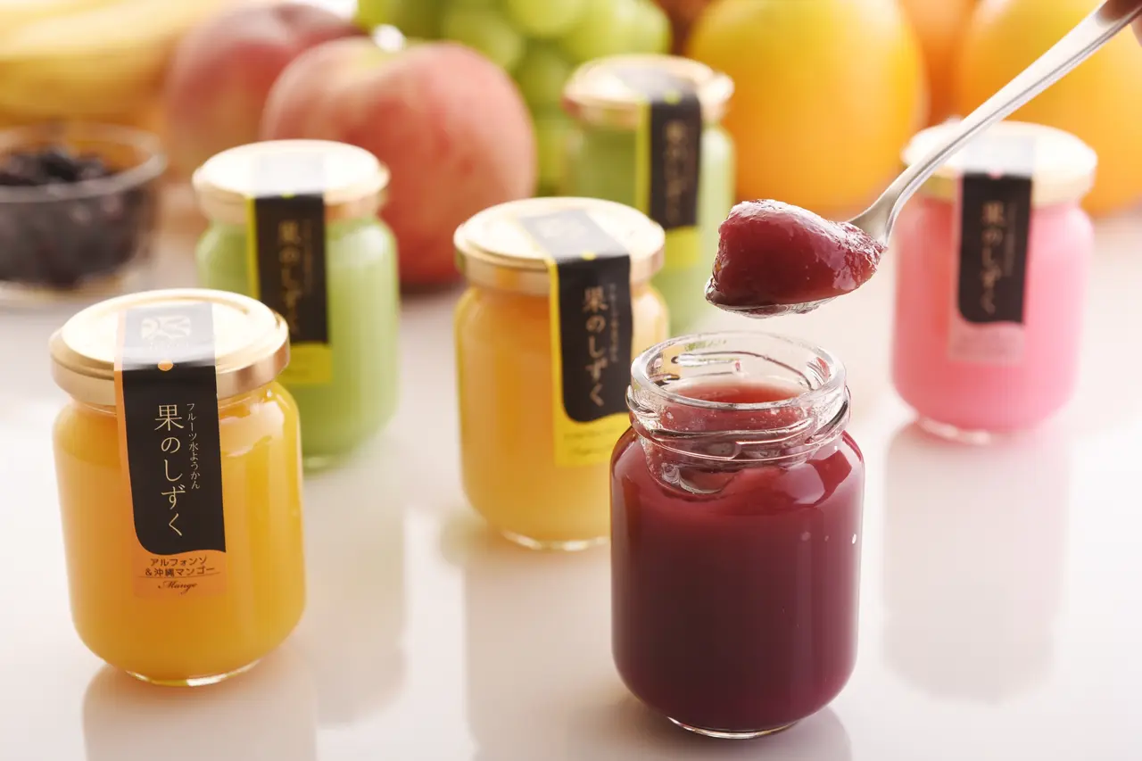 果のしずく・フルーツ水ようかん　6本入りの画像