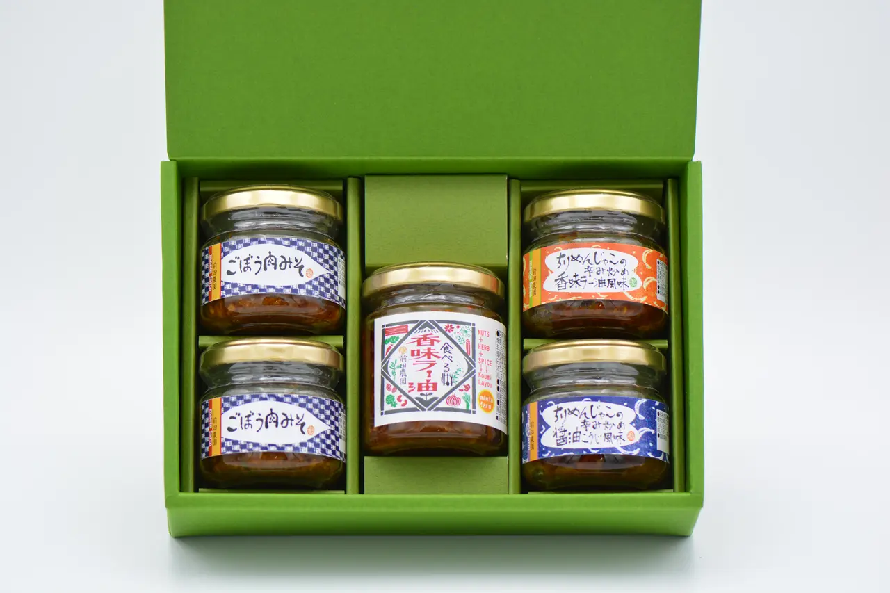 ご飯のおとも5本セットの画像