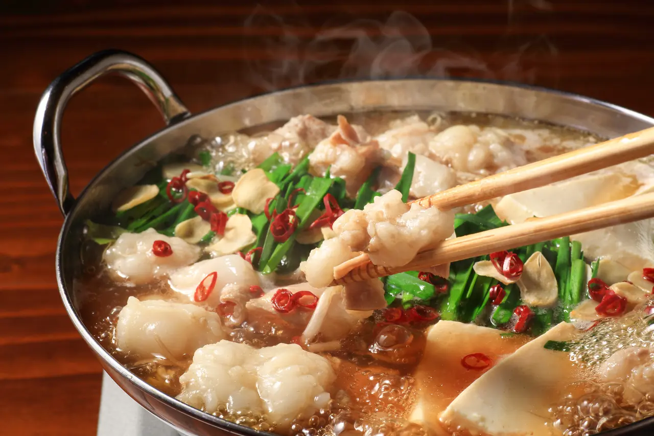 近江牛もつ鍋セット【ホルモン・豚バラ】（3〜4人前）の画像