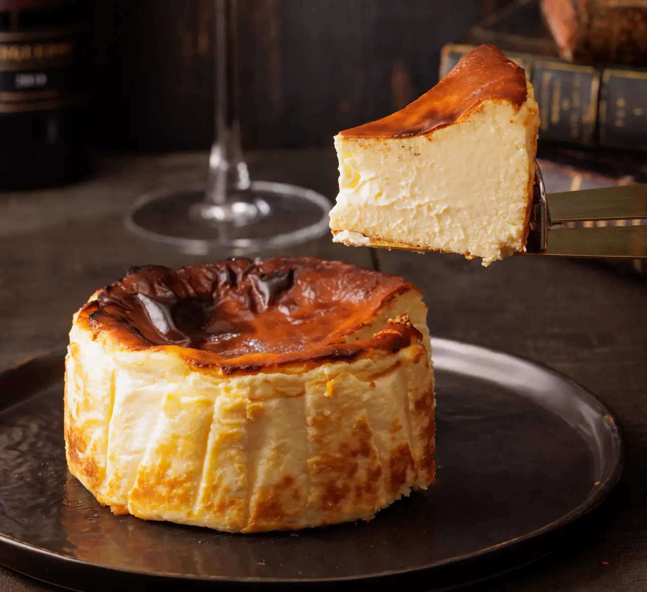 熟成バスクチーズケーキの画像
