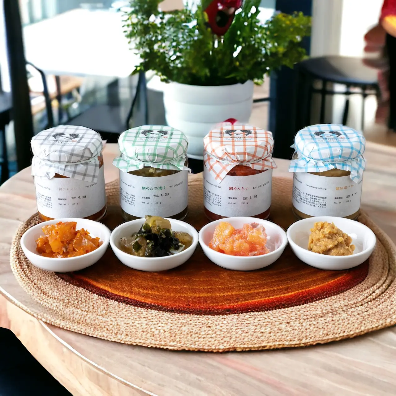 ギフトセット（鯛のご飯のお供）4個の画像