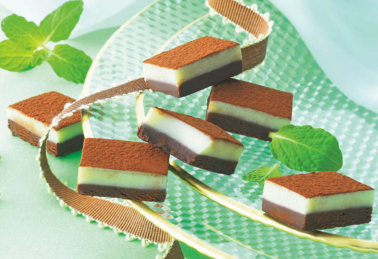 生チョコレート[チョコミント]の画像