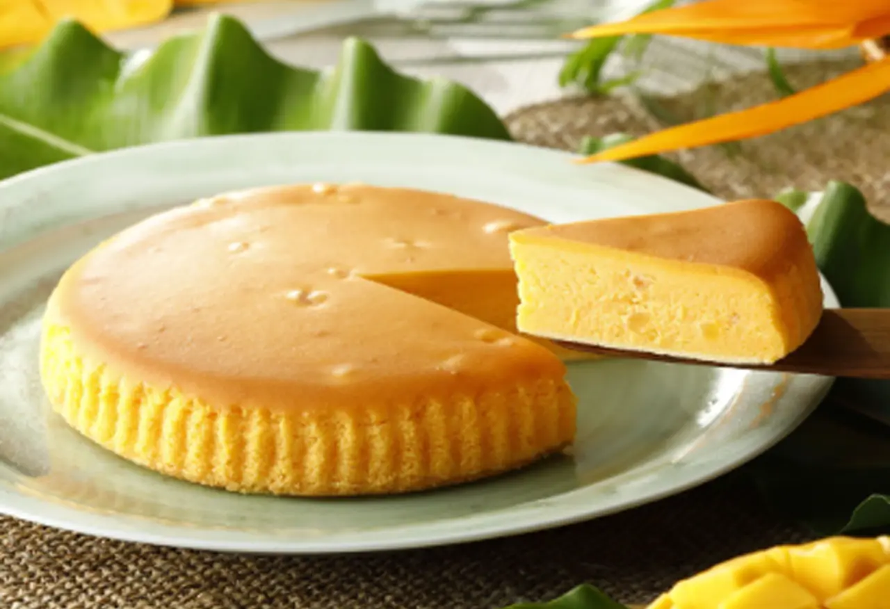 御用邸マンゴーチーズケーキの画像