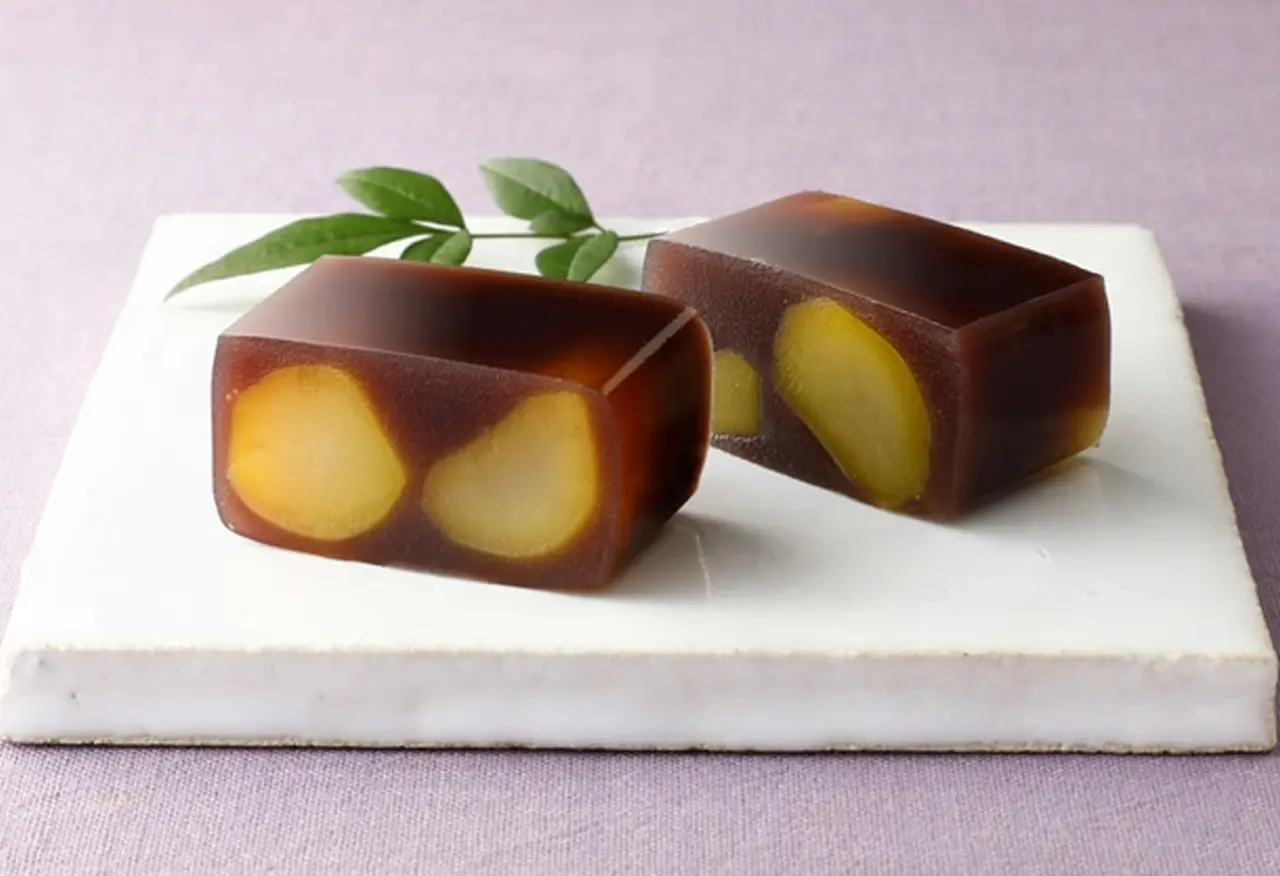 極上羊羹 栗羊羹の画像