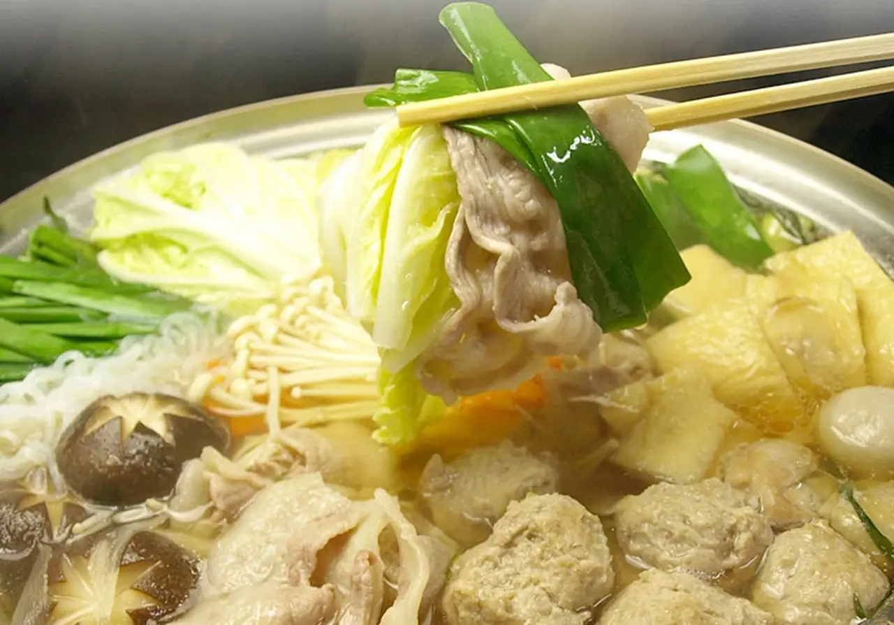 天山の京風ちゃんこ鍋セット 2人前の画像