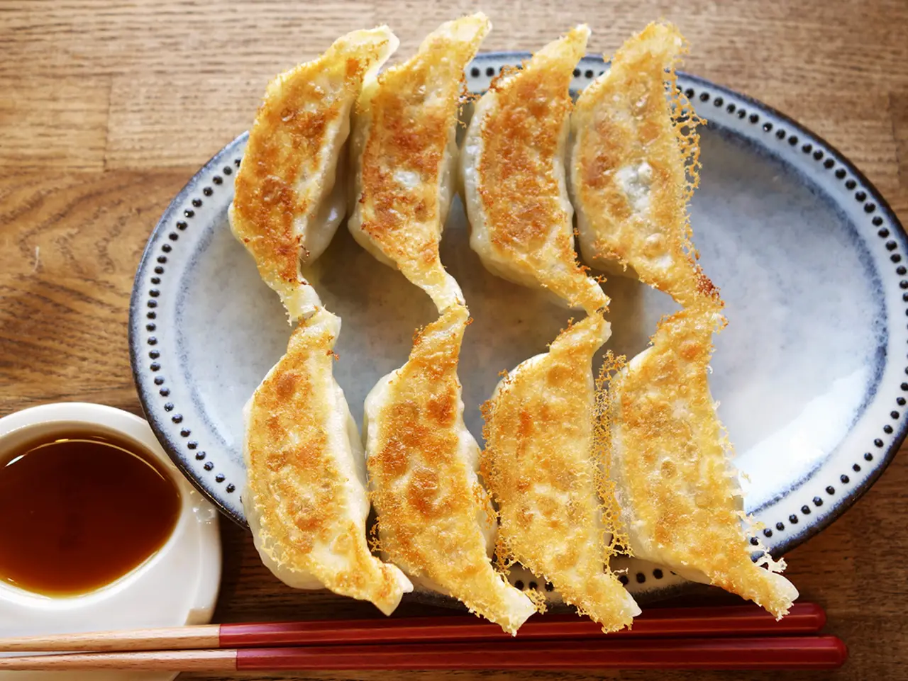 特製タレ付き餃子（8個入×4）の画像