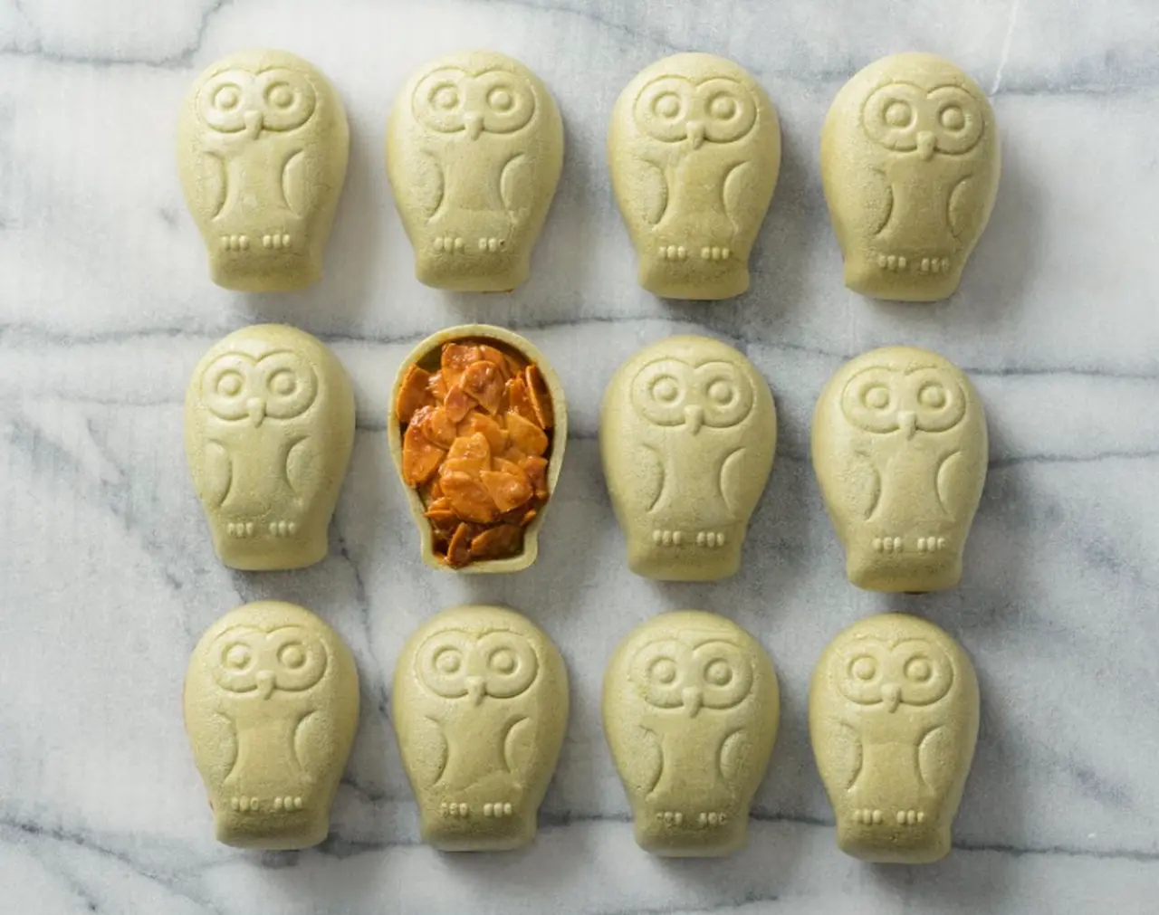 フクロウのフロランタン（８羽入）の画像