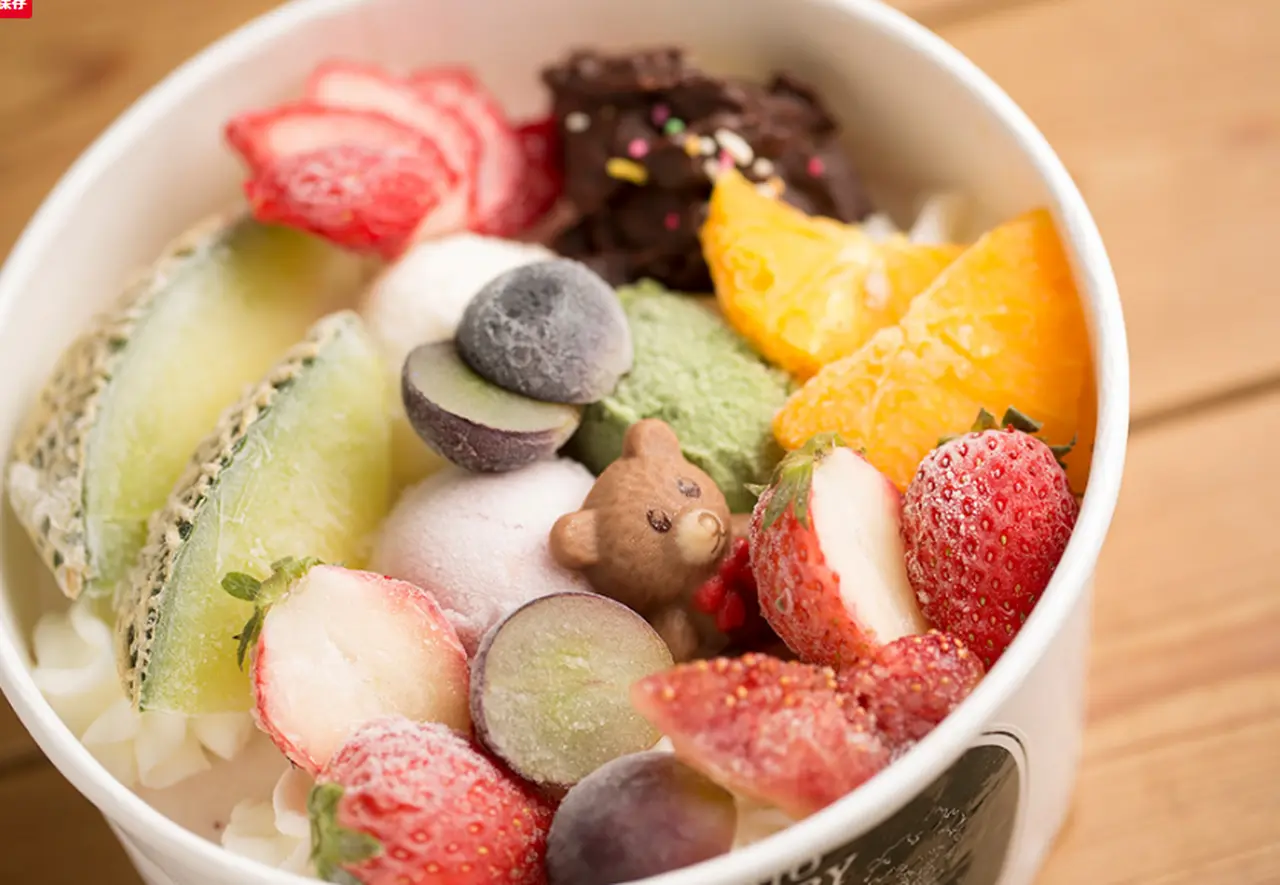 みさお牧場のフルーツたっぷりジェラートケーキの画像