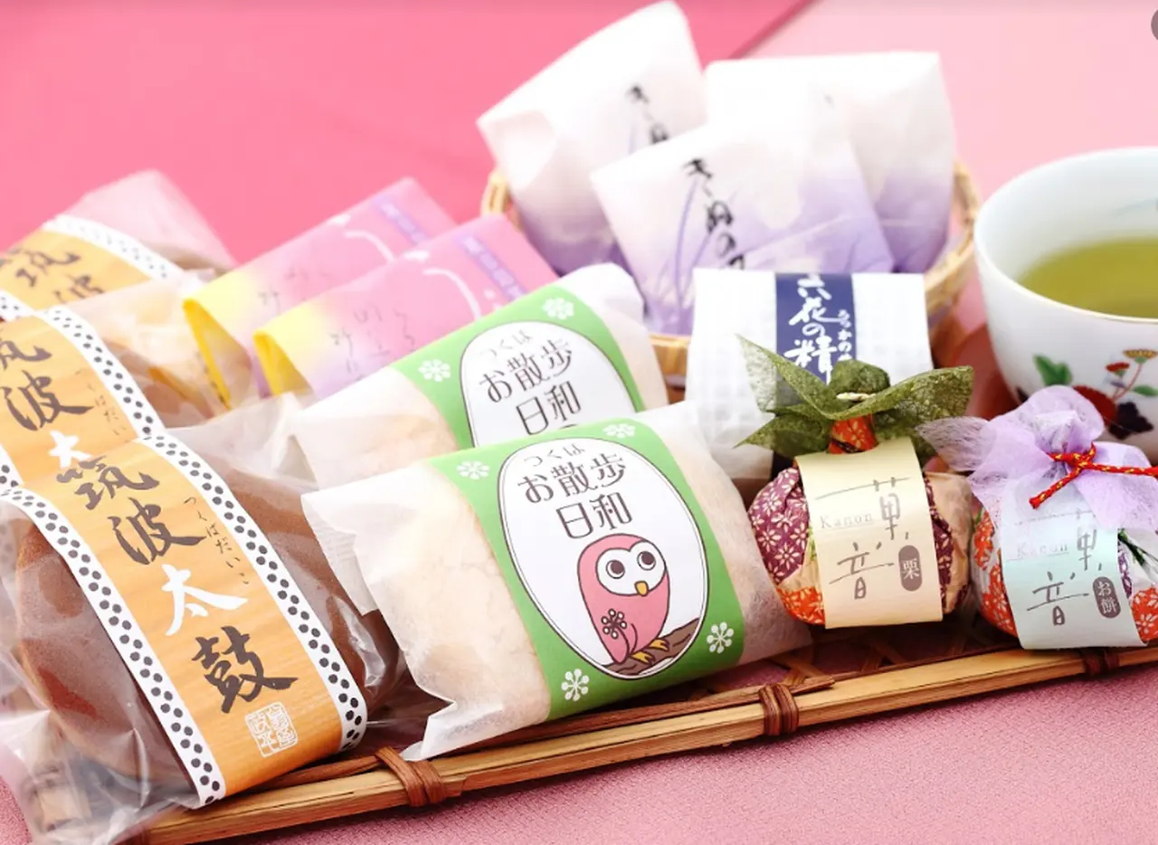 和菓子詰合せ牡丹の画像