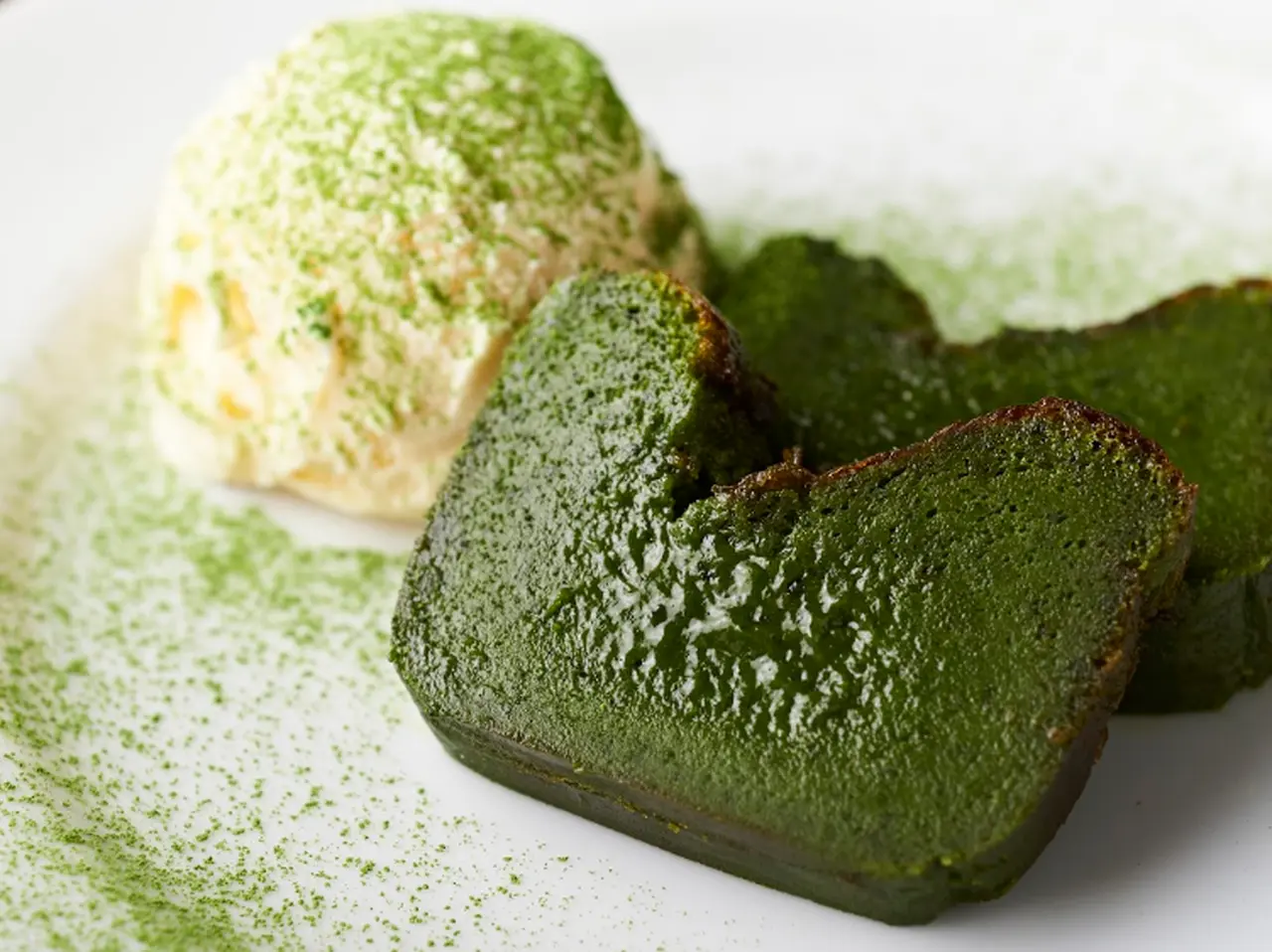 テリーヌ ドゥ ショコラ オ 抹茶の画像