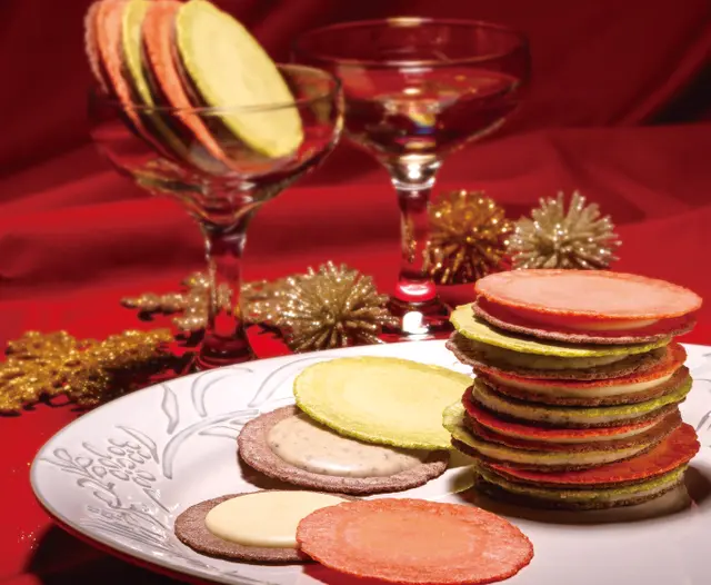 冬のチーズサンドの画像