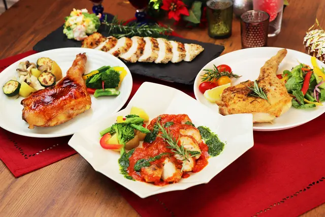 通販 クリスマスケーキ 料理特集 パーティーにおすすめチキンも