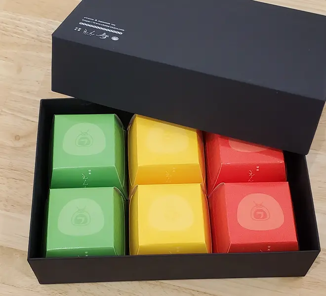 フルーツ大福　イチゴ・キウイフルーツ・パイナップル　各２個入り　合計６個入りのサブ画像