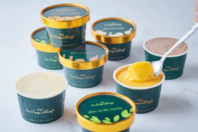 アイスクリーム＆ソルベ 8個セット 〈バニラ／ショコラ／抹茶／みかん〉のサブ画像