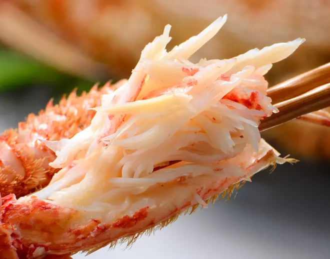 北海道噴火湾産 浜茹で黄金毛ガニ400～500gのサブ画像