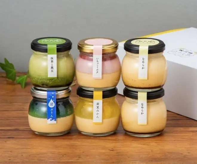 萩ぷりん亭定番セット（6個入）のサブ画像