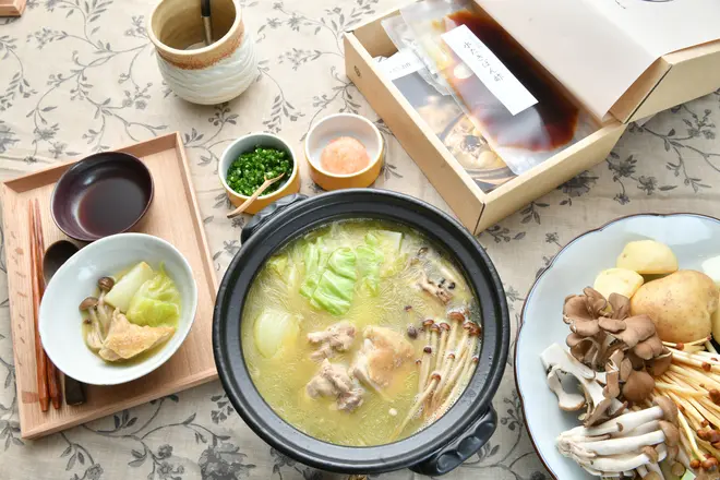 治作名物「水たき」お取り寄せ 大サイズ（４人前）のサブ画像