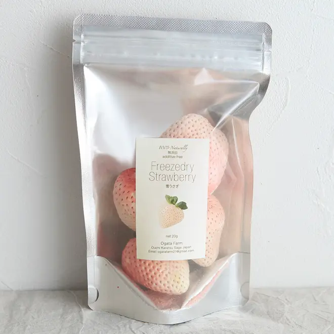 白いいちごのフリーズドライストロベリーのサブ画像