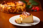 バスクのチーズケーキの画像