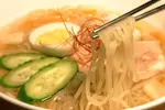 中山自家製水キムチのオリジナル冷麺セットの画像