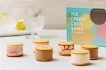 アイスチーズケーキサンド　プレーン・苺・チョコsetの画像