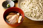 鴨汁そば麹漬け2食・ざるそば2食（瞬そば）の画像
