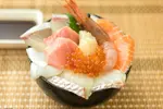 8種の海鮮丼の画像