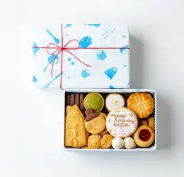 オーダーメイドクッキー缶の画像