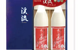 造り酒屋の甘酒 900ml×2本ギフトセットのサムネイル