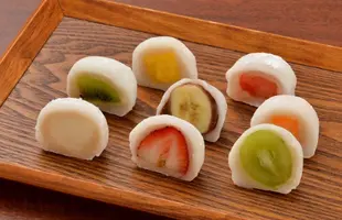 フルーツ大福（イチゴ・キウイフルーツ・パイナップル）6個入りのサムネイル