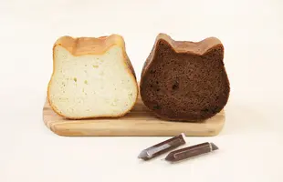 ねこねこ食パン（プレーン＆チョコ）のサムネイル