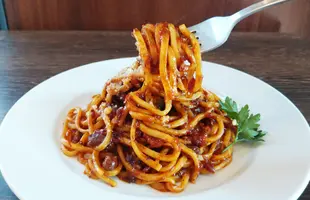 宇都宮で一番濃いミートソース・生パスタセットのサムネイル