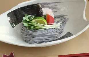黒ゴマそうめんのサムネイル