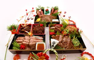 最高級A5ランク仙台牛 お肉のおせち3段重のサムネイル