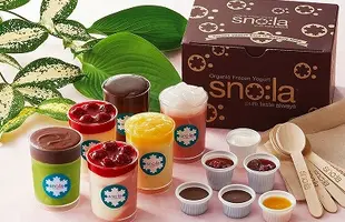 【100％有機生乳】フローズンヨーグルト・ミディアムサイズ6本入りセットのサムネイル