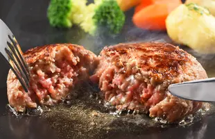 生産牧場直送!上州ふるさと若牛ハンブルグステーキのサムネイル