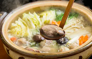 名古屋コーチンの鳥なべセットのサムネイル