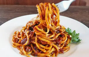 宇都宮で一番濃いミートソース・生パスタセットのサムネイル