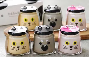 丹波篠山黒豆プリン クロ・マメ・いちごちゃんセットのサムネイル