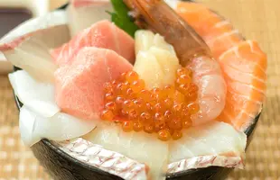 【特選】8種の海鮮丼のサムネイル