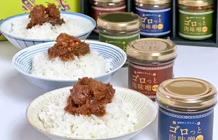 ゴロっと肉味噌プレミアム3種ギフトボックスのサムネイル