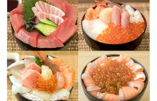 海鮮丼食べ比べ４食セットのサムネイル