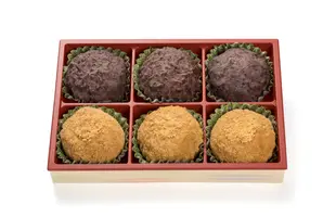 「飛騨高山おはぎ」つぶあん きなこ3個ずつセットのサムネイル