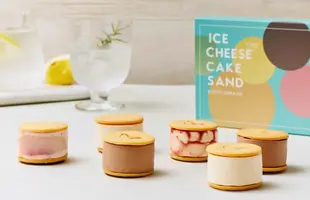 アイスチーズケーキサンド　プレーン・苺・チョコsetのサムネイル