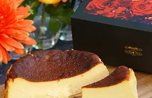 濃厚バスク風チーズケーキのサムネイル