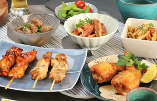 晩酌おつまみ焼き鳥6品セットのサムネイル